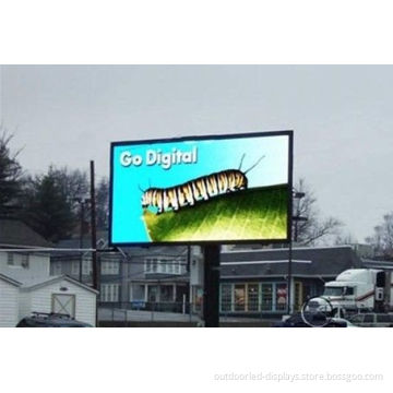 Rgb Outdoor Advertising P8 Led Display , Waterproof Led Curtain Screen Smd 2828 3-in-1